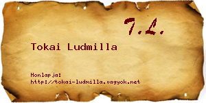 Tokai Ludmilla névjegykártya